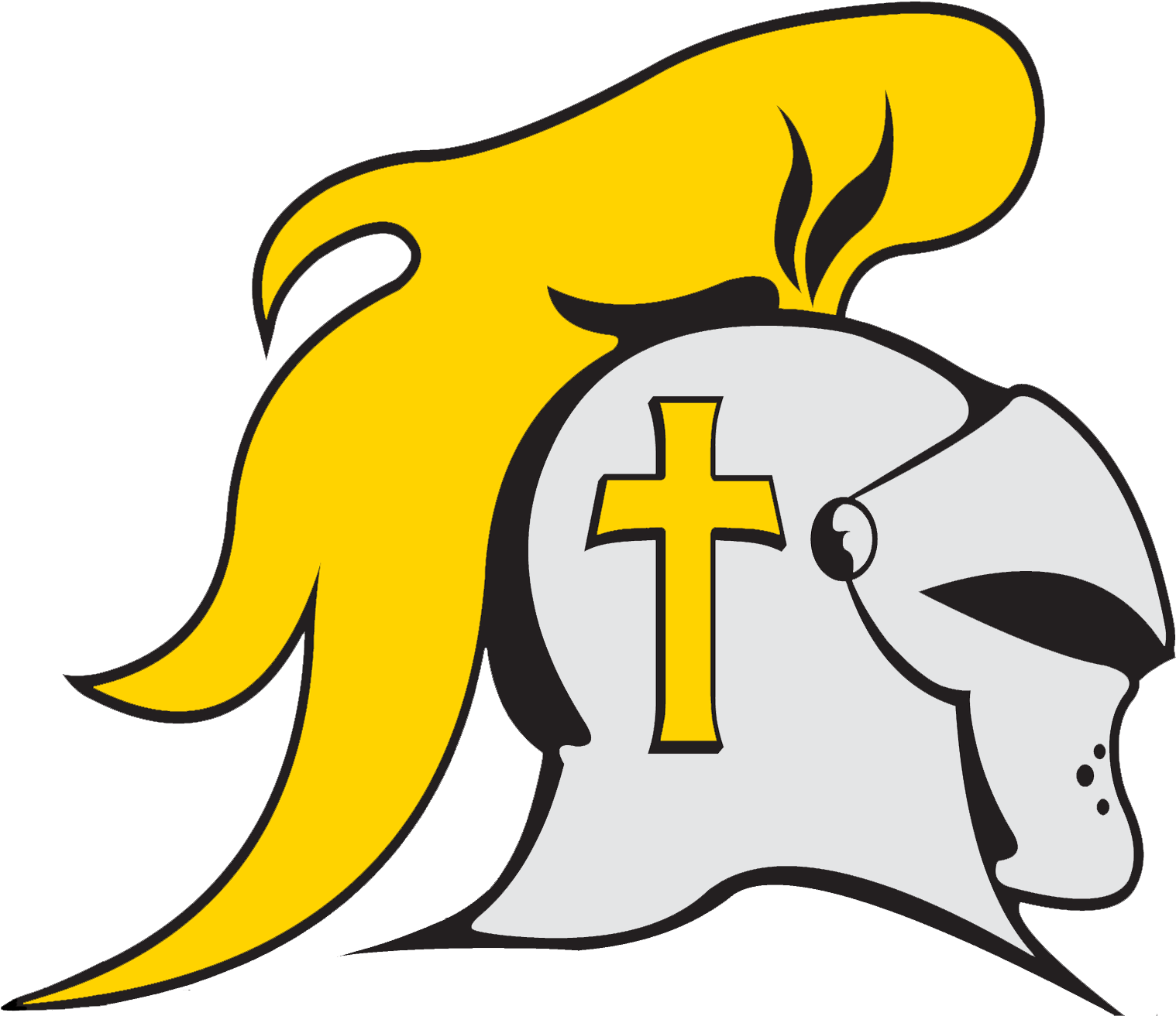 Warrior Mascot Full Color - Christian Academy Of Indiana Warriors (1750x1524), Png Download