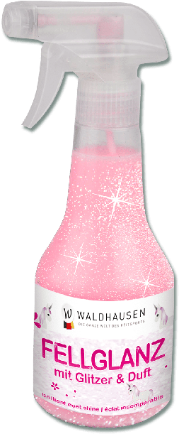 Protectores I Campanas Rosas Con Purpurina Para Caballos (567x648), Png Download