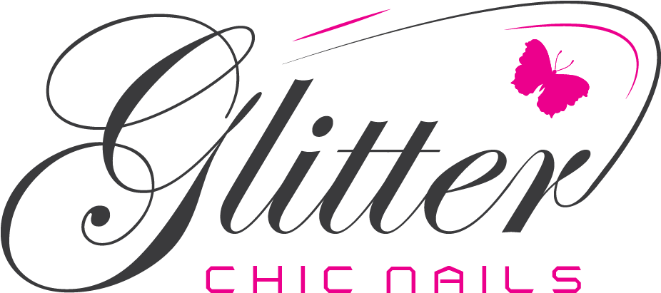 Glitter Chic Nails - La Petite Fleur Personalized Wooden Wall Plaque - Pink (925x422), Png Download