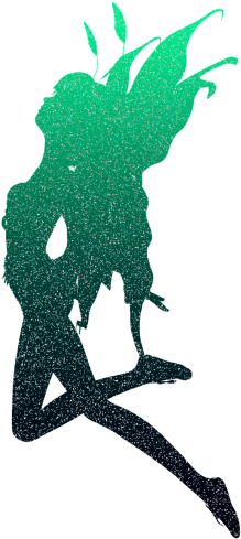 Glitter - Dancing Glitter Fairy (sea Foam) Beach Towel (500x500), Png Download