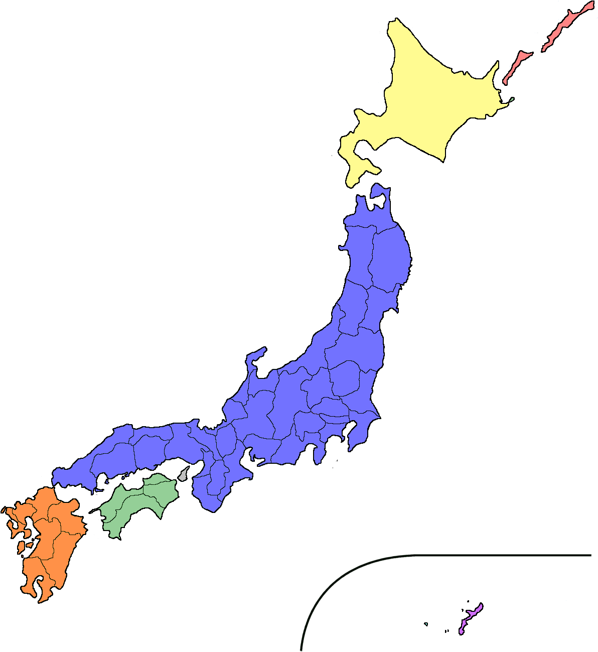 Japanese Islands - Tenryu River On Map (1313x1350), Png Download