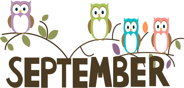 Hello September Clipart On Pinterest - September Clipart (600x288), Png Download