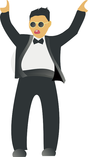 Happy Gangman, Gentleman, Dance, Rapper, Man, Person, - Clipart Gentleman (358x640), Png Download