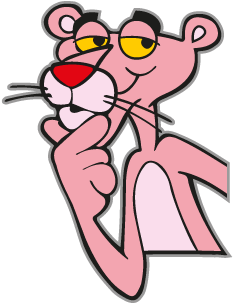 Vector Logo Pink Panther Roofing - Pink Panther Vector (400x400), Png Download