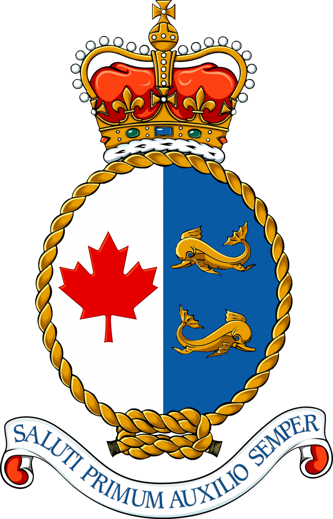 Fisheries And Oceans Canada - Canadian Coast Guard Logo (657x1024), Png Download
