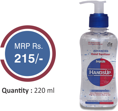 Hands Up Sanitier 220ml - Jeans (601x401), Png Download