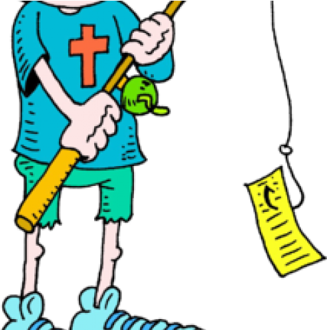 Fishing Clipart Couple - Fishing (640x480), Png Download