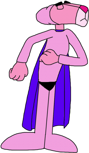 Free Download The Pink Panther Clipart The Pink Panther - Pink Panther Tank Top (600x563), Png Download