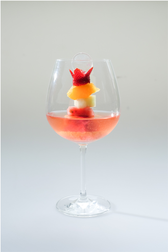 Pink Panther - Champagne Stemware (550x595), Png Download