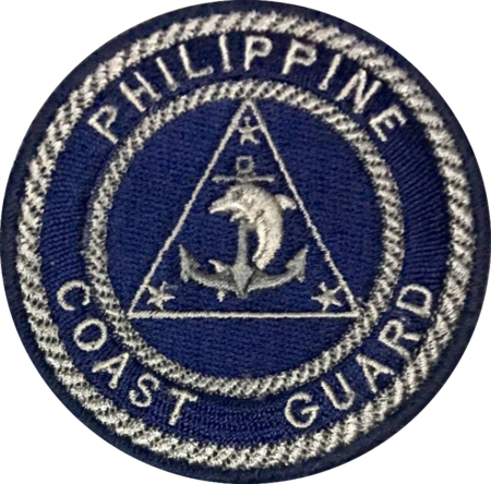 Philippine Coast Guard Patch (450x444), Png Download