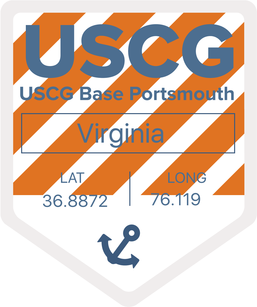 Coast Guard Base Portsmouth - Graphic Design (1146x1339), Png Download