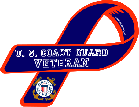 Coast Guard / Veteran - Love My Marine Husband (455x350), Png Download