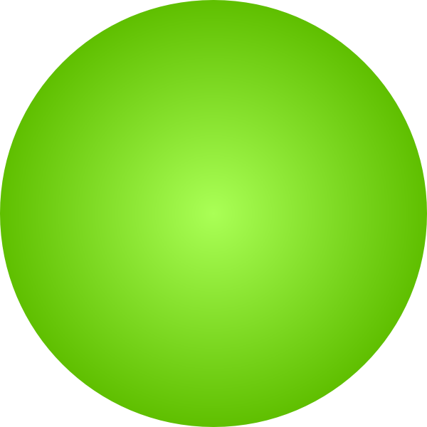 Green Ball Png - Green Ball Clipart (600x600), Png Download
