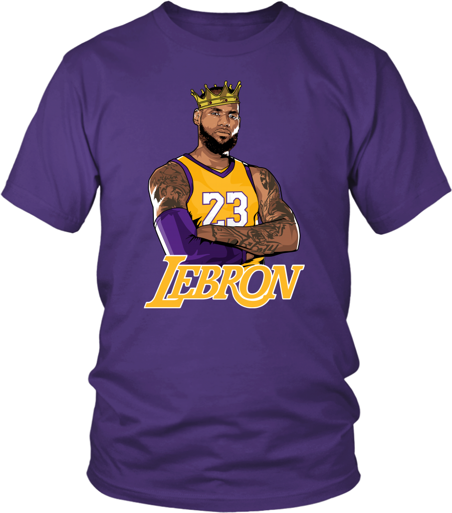 Logo Style "lebron" Lakers Graphic - Science - Be Nice Holiday (1024x1024), Png Download