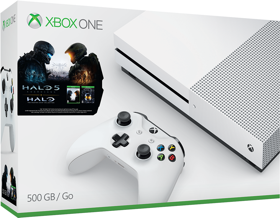 Xboxones 500gbconsole Halo Us Fanl Rgb - Xbox One S Halo Bundle (1500x1125), Png Download