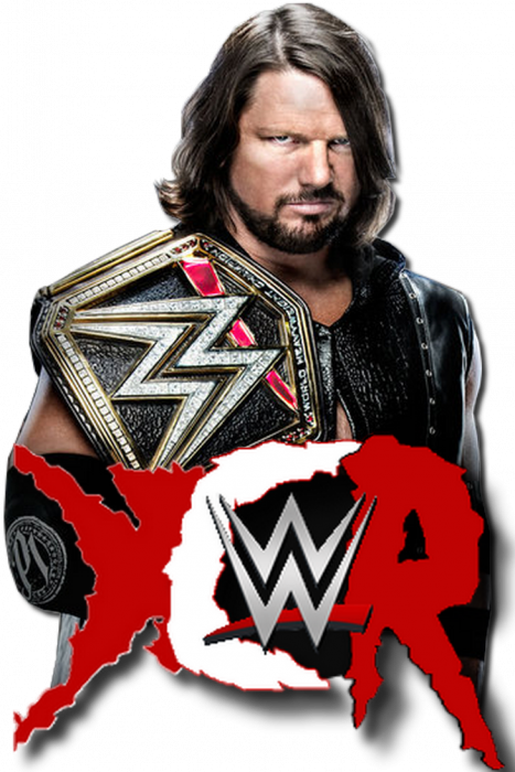 Aj Styles Wwe Champion Png (467x700), Png Download