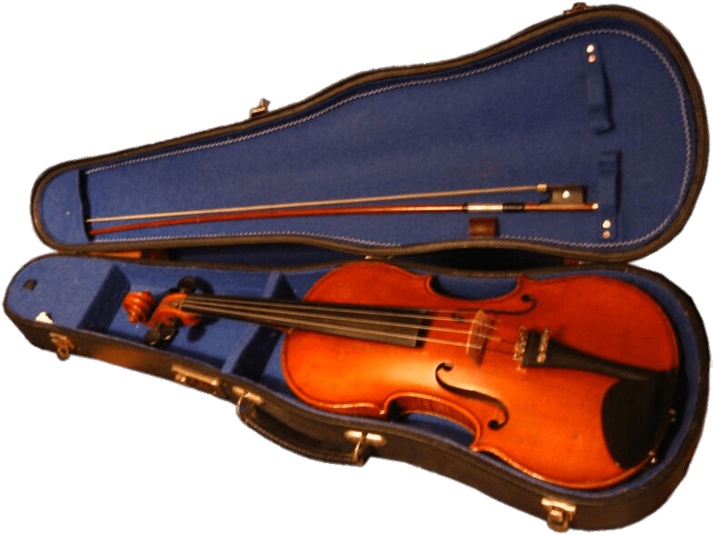 Download - Violin In Its Case (800x598), Png Download