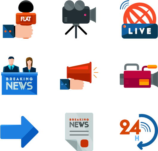 News 36 Icons - Portable Network Graphics (600x564), Png Download