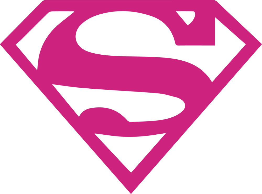 Superman Logo Clipart Transparent - Supergirl Logo (1000x742), Png Download