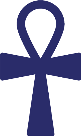 Ankh Pictograph - Symbols Of Mummification (500x500), Png Download