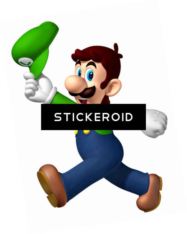 Luigi - Official Super Mario Brothers 2018 Wall Calendar (642x802), Png Download