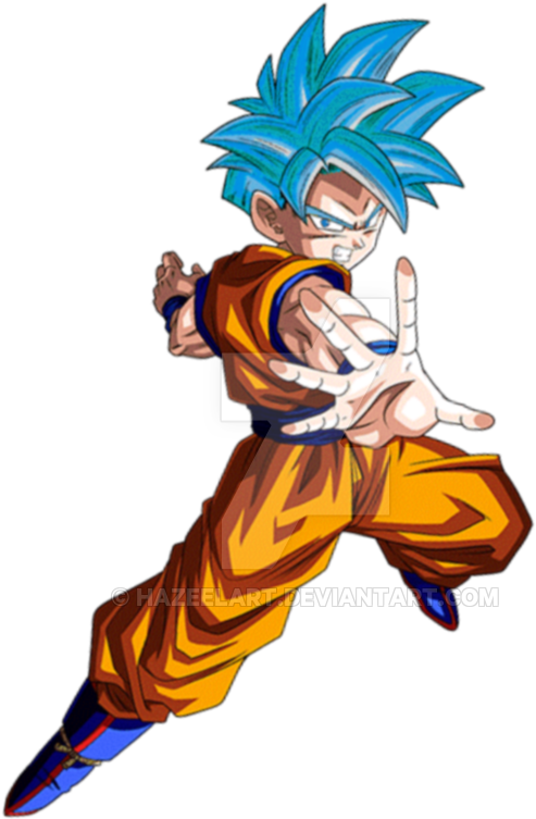 Teen Gohan Super Saiyan Blue (600x800), Png Download