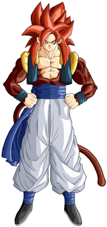 Super Saiyan 4 Gogeta - Dragon Ball Gogeta Super Saiyan 4 (480x480), Png Download