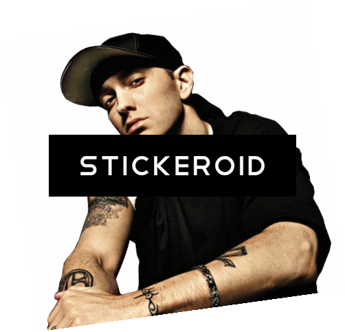 Eminem - Eminem Pose - Button Badge 25mm - Cd5432 (502x483), Png Download