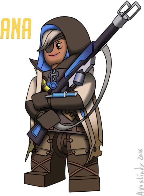 This Is Ana From - Lego Skelete (500x646), Png Download