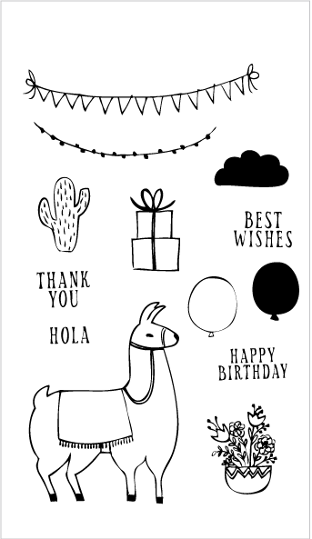 Office Supplies Flora & Fauna Clear Stamps 4"x6" (343x593), Png Download