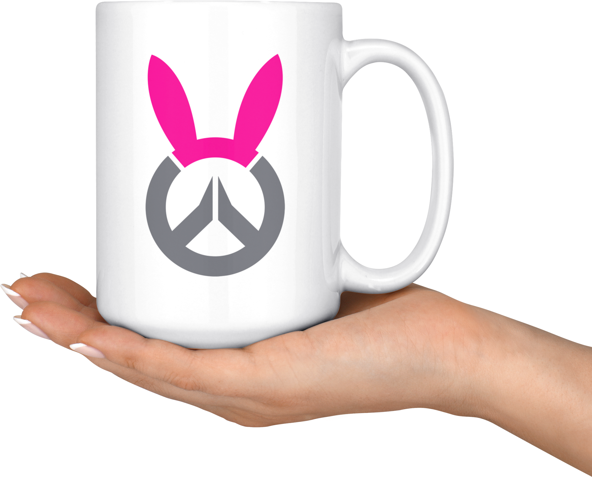 Va Bunny Ears Logo Mug (2000x2000), Png Download