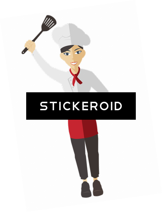 Chef Hat People - Cartoon (532x696), Png Download
