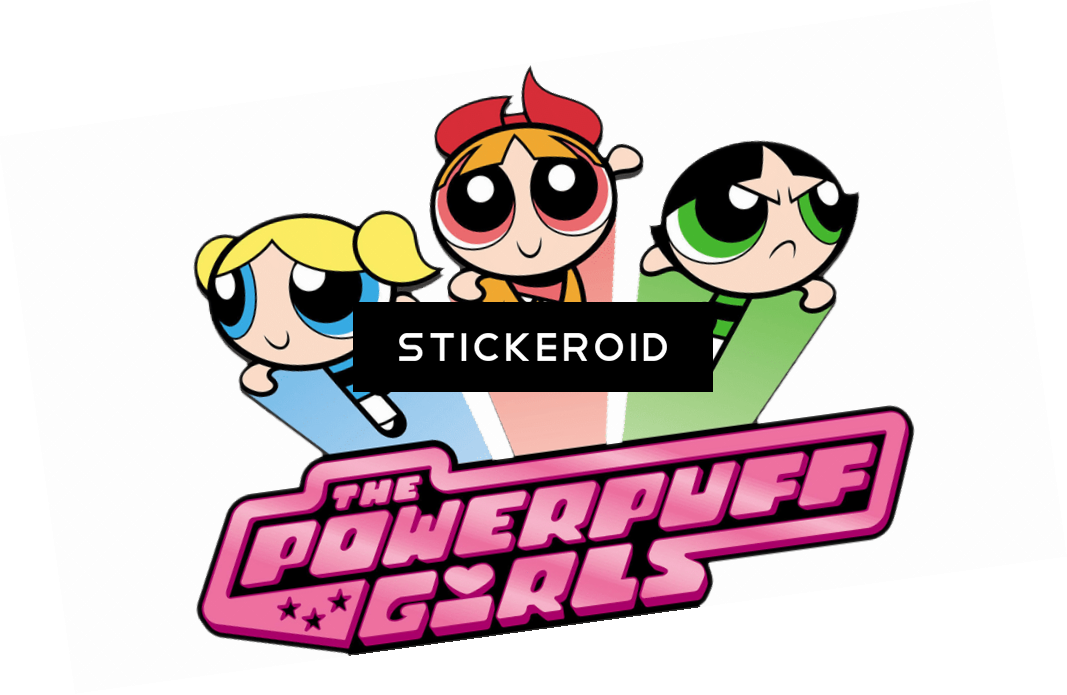 Powerpuff Girls Logo - Powerpuff Girls Saving The World Befor Bedtime (1067x695), Png Download