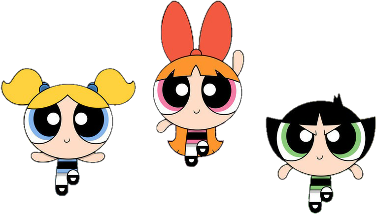 Powerpuff Girls 2016 Ending Hearts - Powerpuff Girls 2016 Png (796x534), Png Download