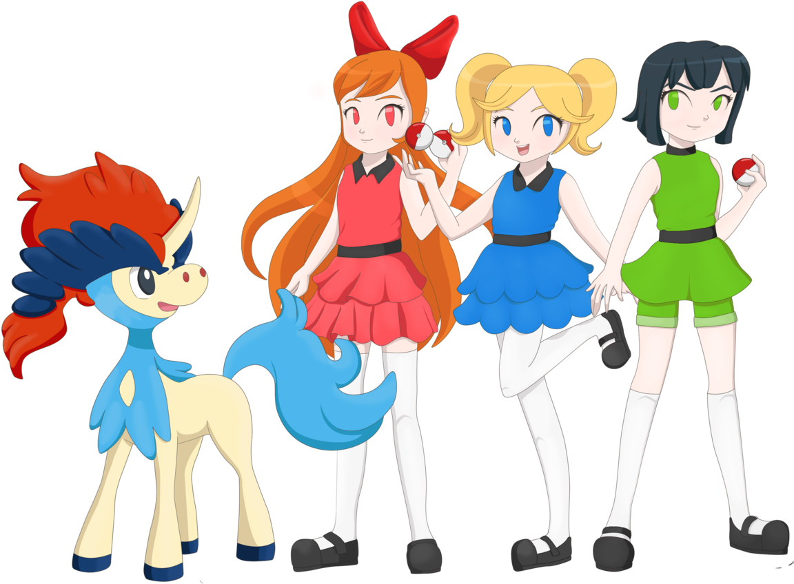 The Powerpuff Girls - Cartoon (1152x848), Png Download