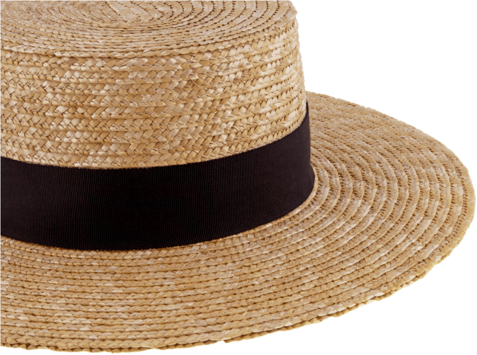 Harper Natural Straw Hat - Straw Hat (1000x1228), Png Download