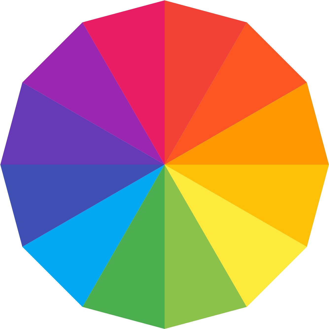 Círculo Rgb 1 Icon - Color Wheel Icon Png (1600x1600), Png Download