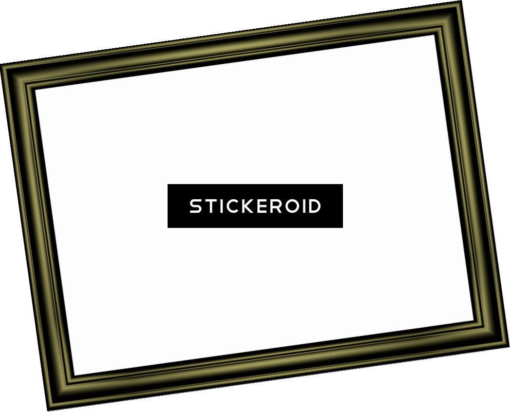 Black Border Frame Frames (1049x846), Png Download