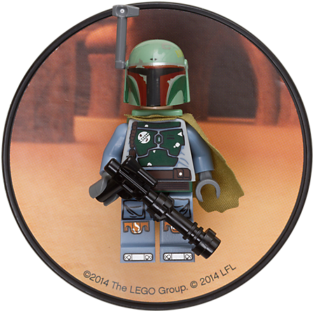 Lego Boba Fett Magnet - Boba Fett Lego Magnet (600x450), Png Download