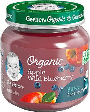 Add To Favorites - Gerber Purple Baby Food (410x410), Png Download