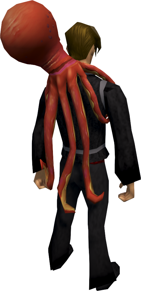 Octopus Backpack Runescape (490x1012), Png Download