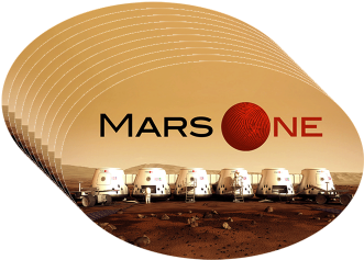 50 Mars One Settlement Stickers - Mars One (400x400), Png Download