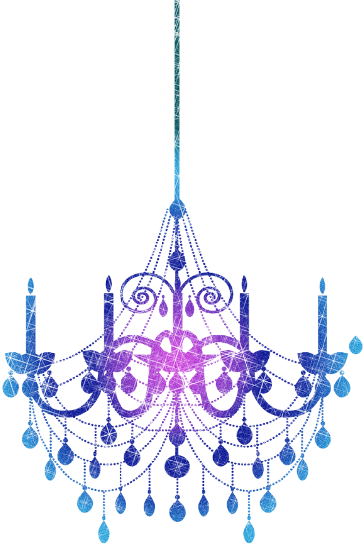 Hand Painted Purple Chandelier Transparent Decorative - Lc-trading Ltd. Ceiling Lamp And Candle Light Home (1024x1504), Png Download