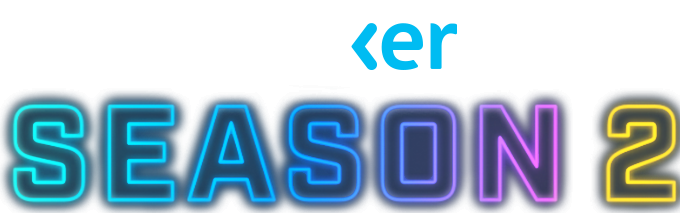Brightly Colored Text Logo That Reads Mixer Season - Mixer Season 2 Png (680x213), Png Download
