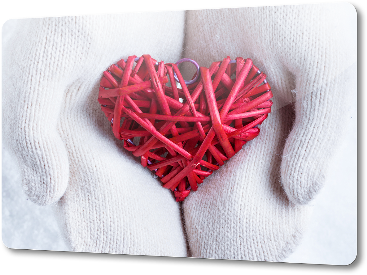 St Valentines Day - Heart (1240x940), Png Download