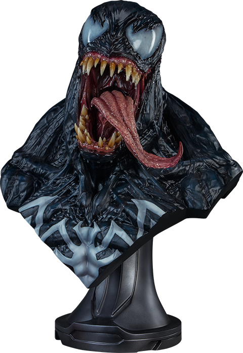 Marvel Life-size Bust Venom - Marvel Venom (480x697), Png Download