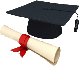 Graduation Diploma Png - Portal Du Edu Et (350x350), Png Download