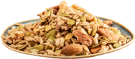 Sprouted Mixed Nuts & Seeds, Higher Power - Chili Cheese Fries Transparent (500x357), Png Download