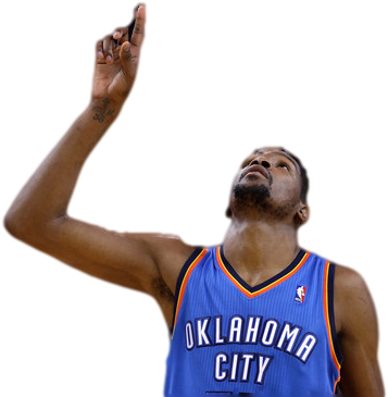 Kevin Durant Png Download - 2012–13 Oklahoma City Thunder Season (594x396), Png Download