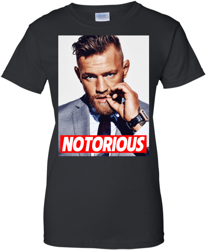 Notorious Conor Mcgregor Shirt Racerback Shirt G200l - Conor Mcgregor Notorious Poster (1024x1024), Png Download